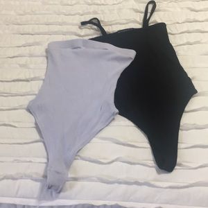2 body suits 💕 barely worn by Brandy Melville 💕